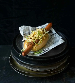 Daily Dog Chili Chief gourmet hotdog