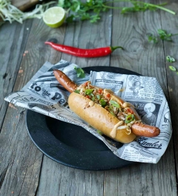 Daily Dog Hot Asian hotdog variant 2 met toppings